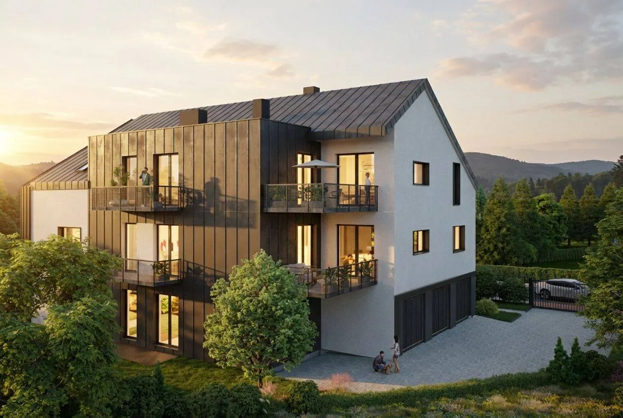 Budynek wielorodzinny, Bielsko-Biała — widok 2